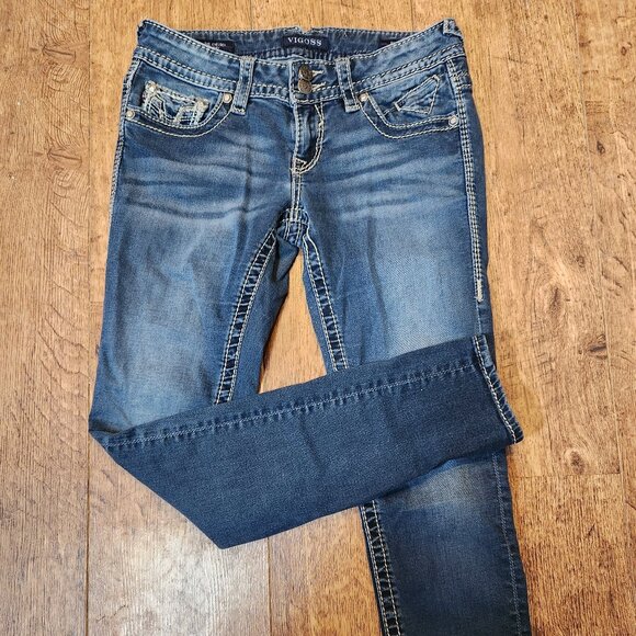 VIGOSS The Chelsea Skinny Low Rise Women's Jeans - Sz 5/6 - Picture 1 of 8